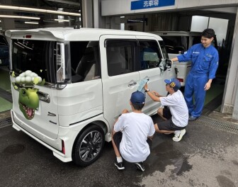 中学生が職場体験に来てくださいました！